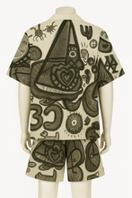 Load image into Gallery viewer, Bla hearts P&amp;W
